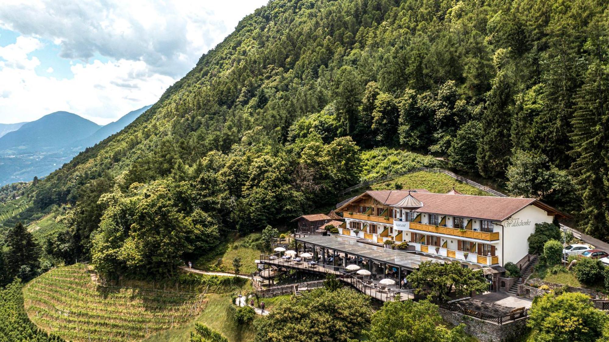 Hotel Gasthof Waldschenke Marlengo Bagian luar foto