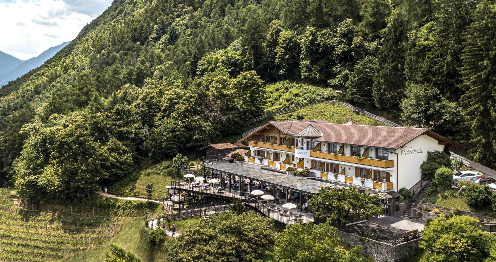 Hotel Gasthof Waldschenke Marlengo Bagian luar foto